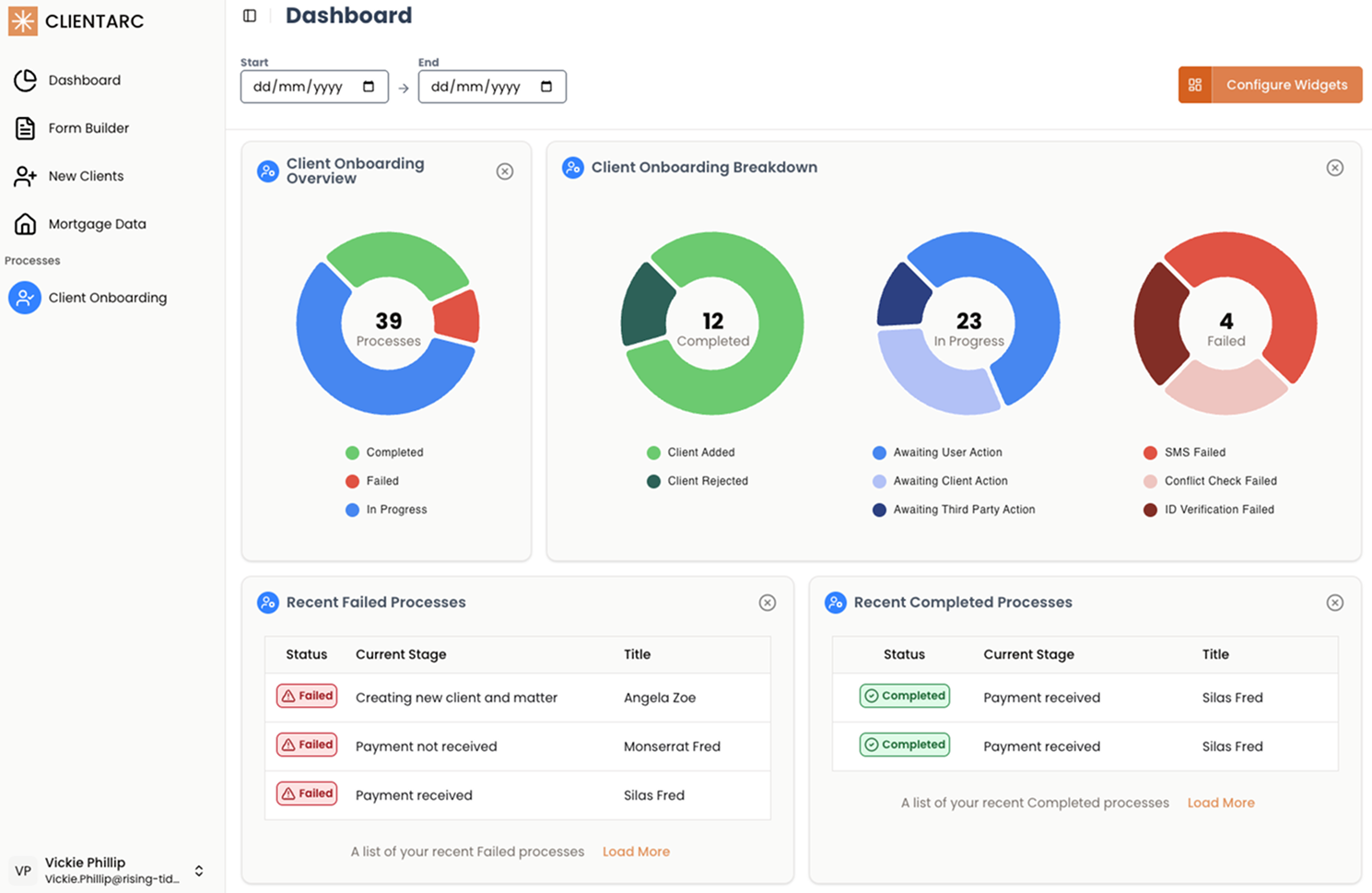 ClientArc - let your onboarding run itself.